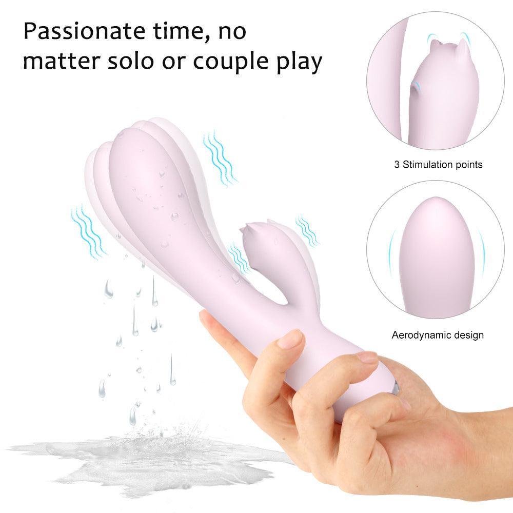 S-Hande Kitten 9-Mode Light Show Vibrator - Xoxomoving