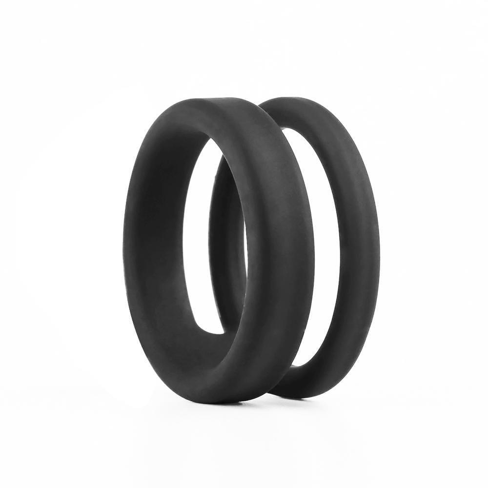 S-HANDE Silicone Erection Enhancing Dual Penis Ring - Xoxomoving