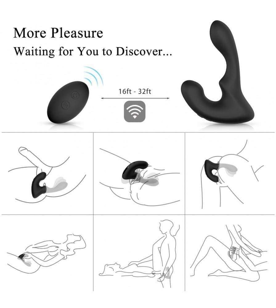 9-Pattern Vibration Prostate Massager - Xoxomoving