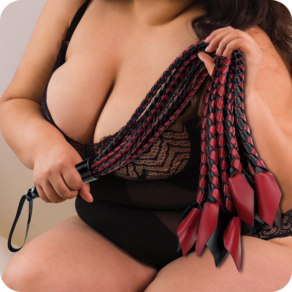 Saffron Braided Flogger - Xoxomoving