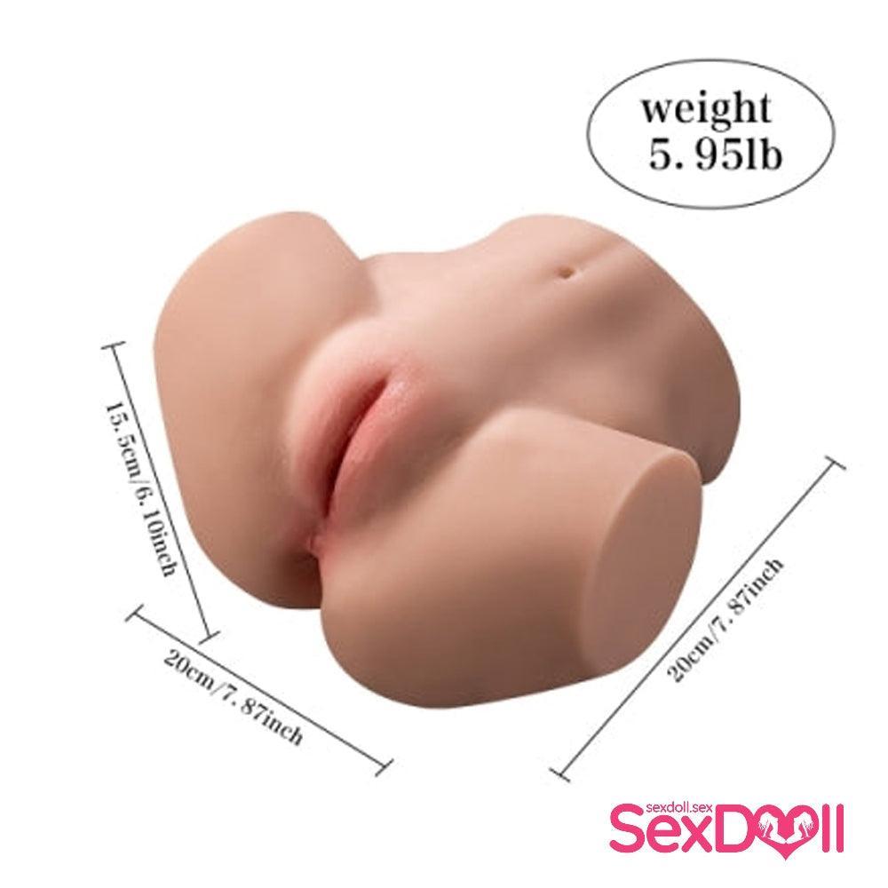 Sarah: Yeloly 5.95LB Realistic Pussy Ass Doggy Style Sex Doll Torso - Xoxomoving