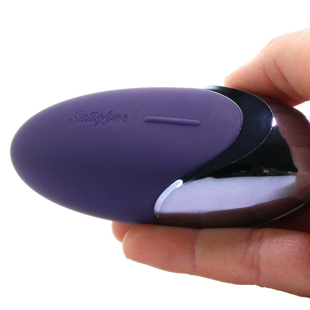 Satisfyer Purple Pleasure Lay-On Vibrator - Xoxomoving