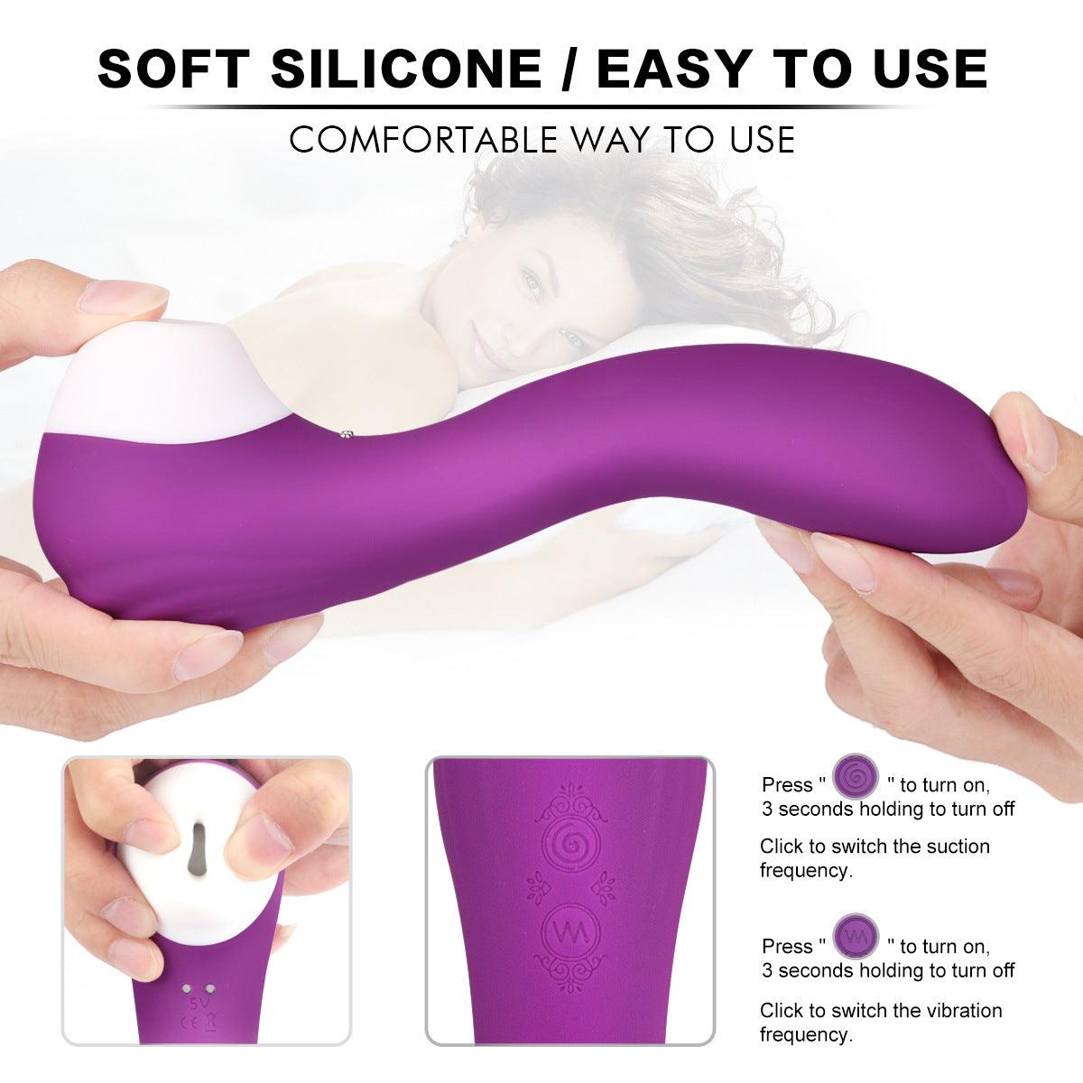 Savor Air Pressure Clitoral Stimulator - 10 Sucking Modes & 9 Vibration Patterns - Xoxomoving