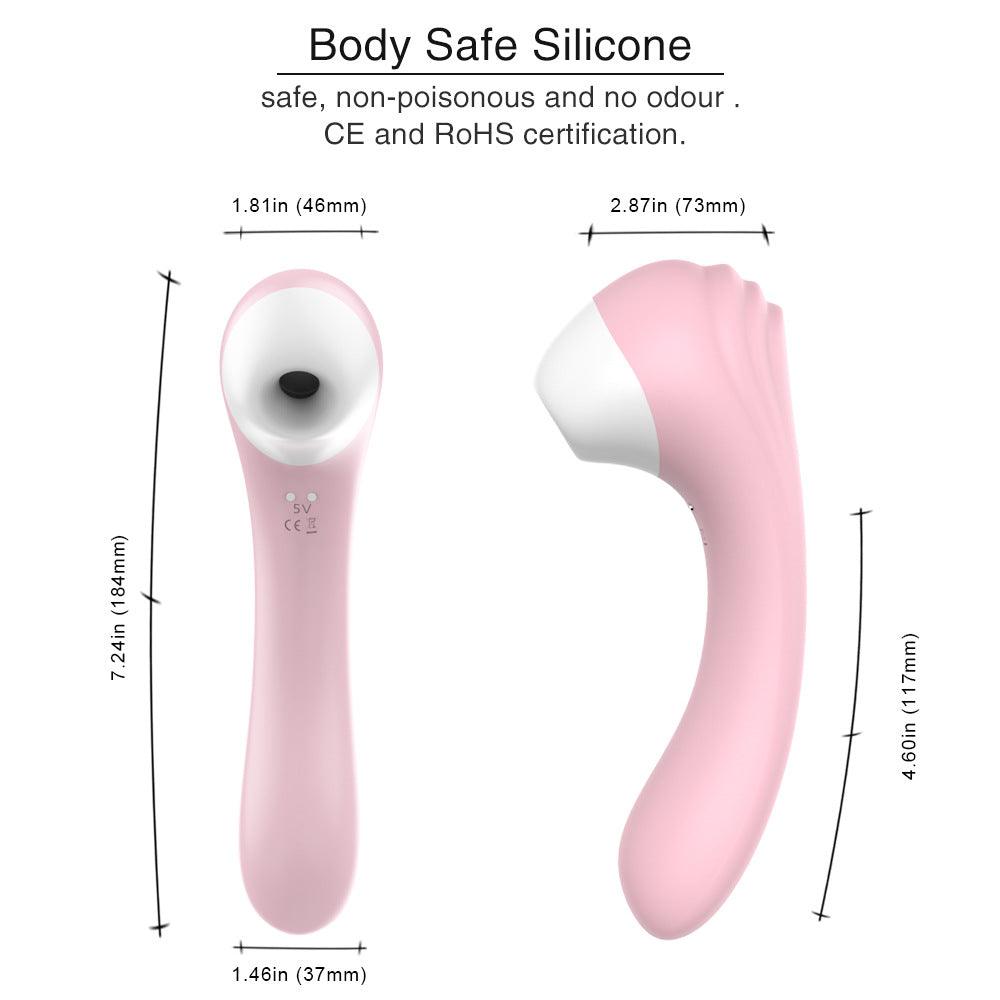 Savor Air Pressure Clitoral Stimulator - 10 Sucking Modes & 9 Vibration Patterns - Xoxomoving