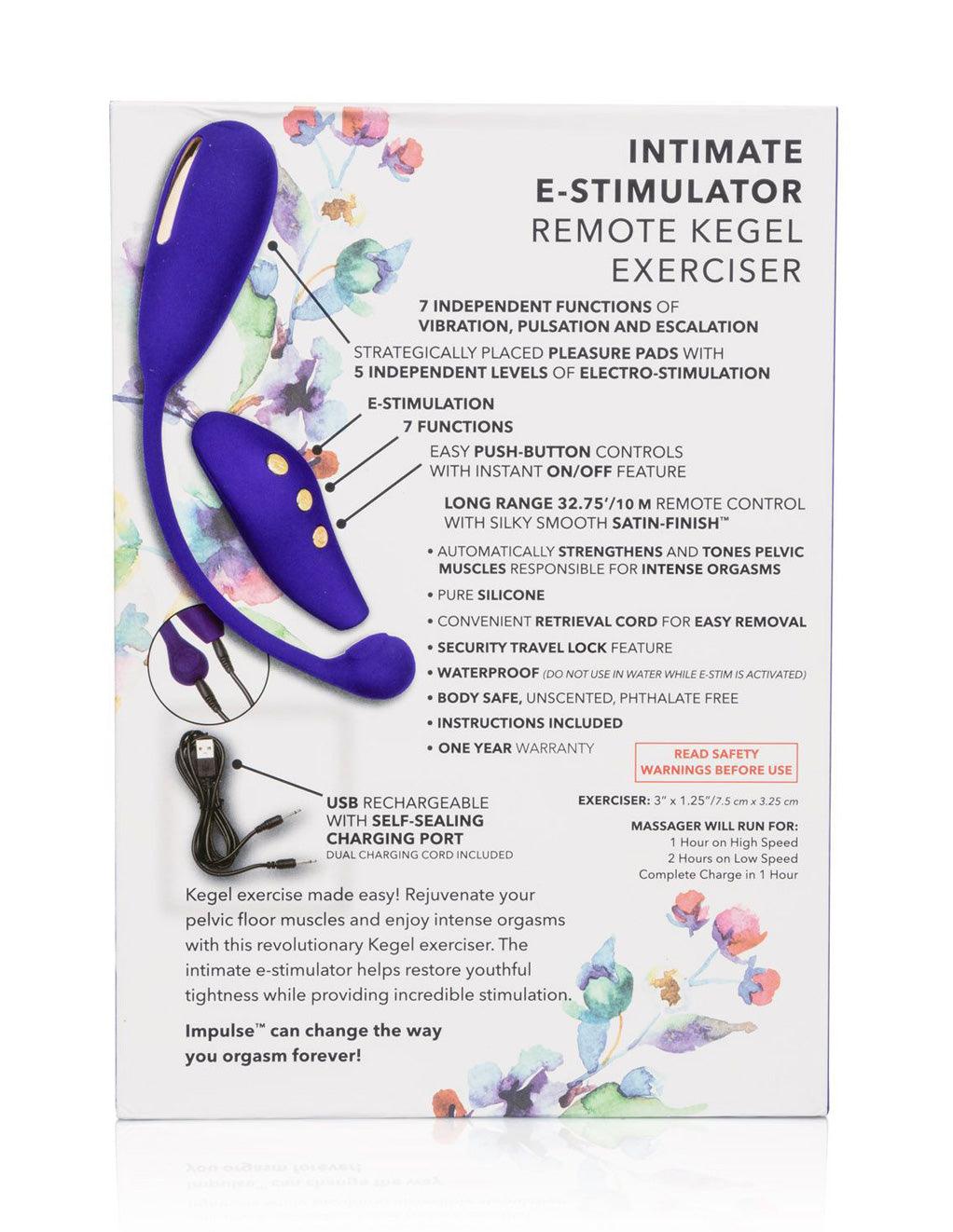 Impulse Intimate E-Stimulator Remote Kegel Exerciser - Xoxomoving