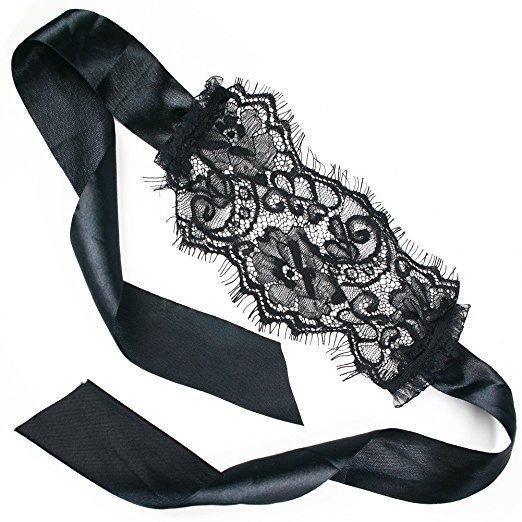 Seduce Me Lace Mask and Cuffs - Xoxomoving