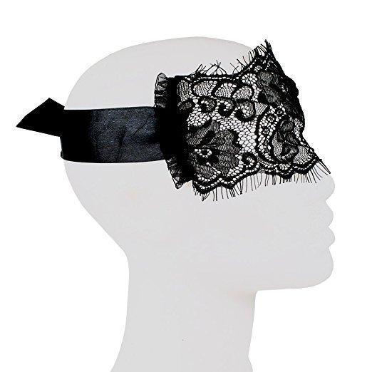 Seduce Me Lace Mask and Cuffs - Xoxomoving