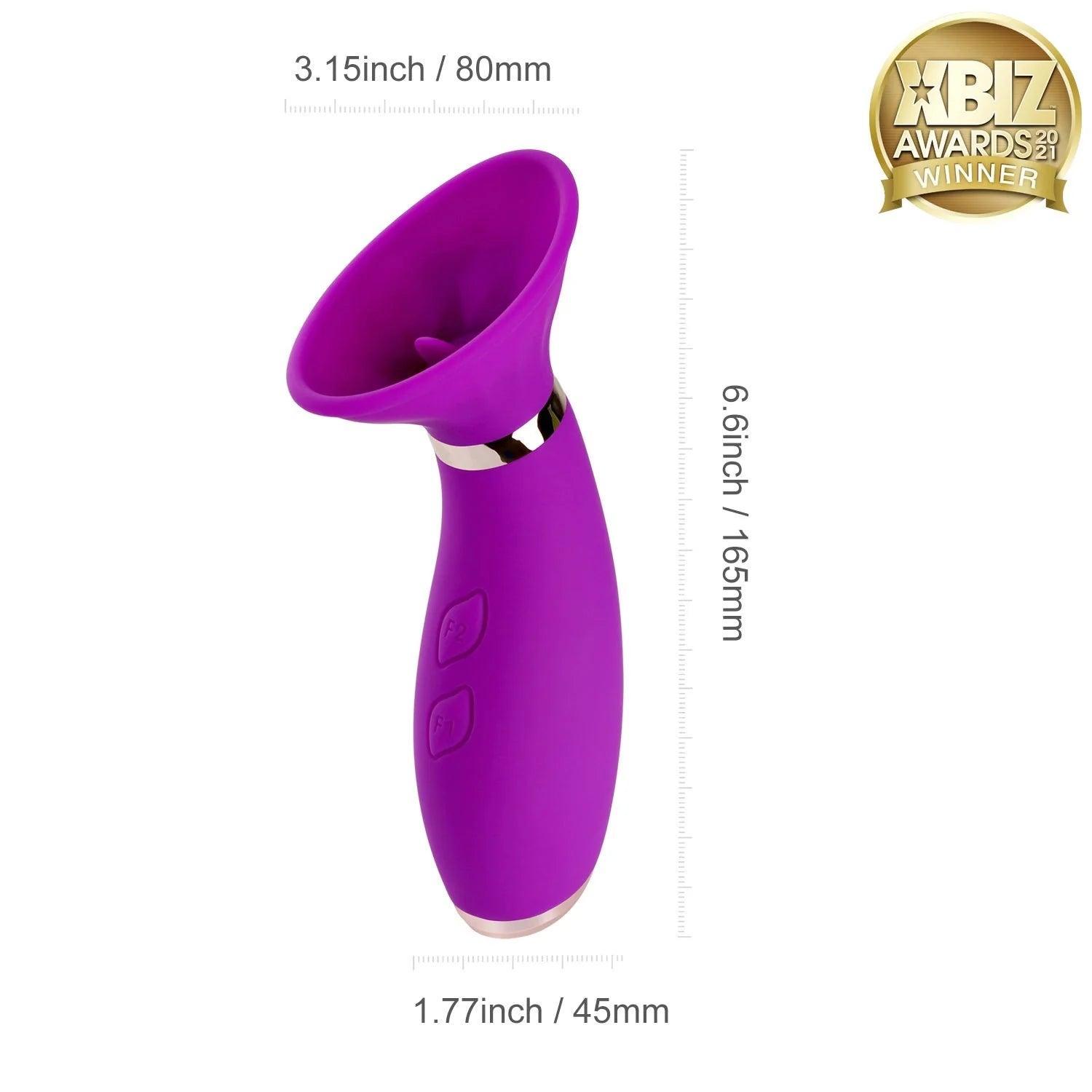 Seduction Suction Stimulation Vibrator - Experience Mind-Blowing Pleasure - Xoxomoving