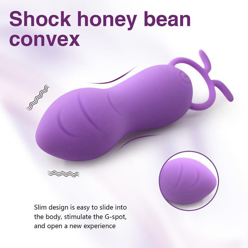 Sensation Bliss: 10-Frequency Vibrator Nipple Stimulator Jump Eggs (Waterproof) - Xoxomoving