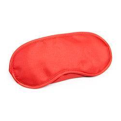 Sensual Satin Red Blindfold for Intimate Thrills - Xoxomoving