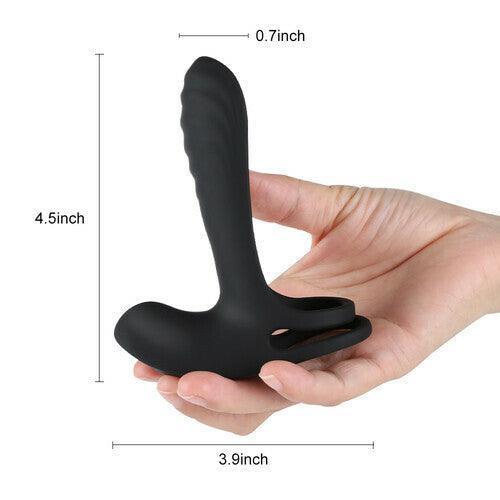 SHand Remote Insertable Vibrating Cock Ring - Xoxomoving