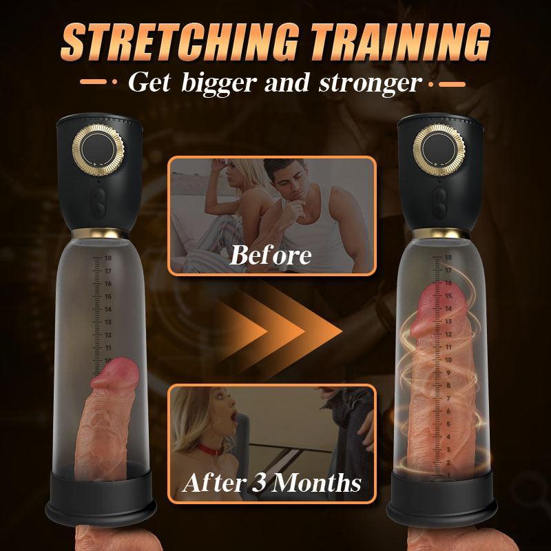 Shane 2 In 1 Stretching Training Penis Pump - Xoxomoving