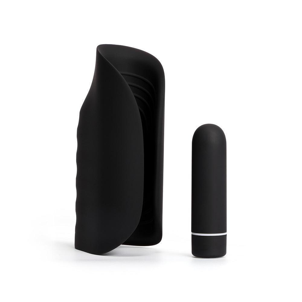 Silicone Sleeve with Bullet Vibrator - Enhance Your Pleasure - Xoxomoving