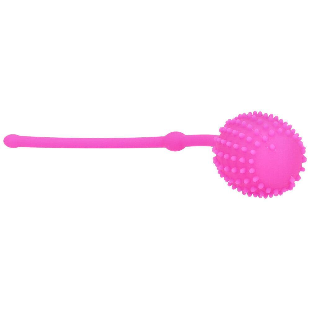 Silicone Textured Kegel Ball With Rolling Weight - Xoxomoving