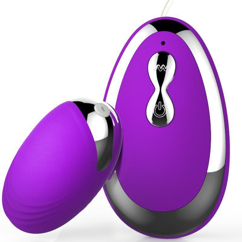 Silicone Vibrating Egg with 20 Patterns for Ultimate Pleasure - Xoxomoving