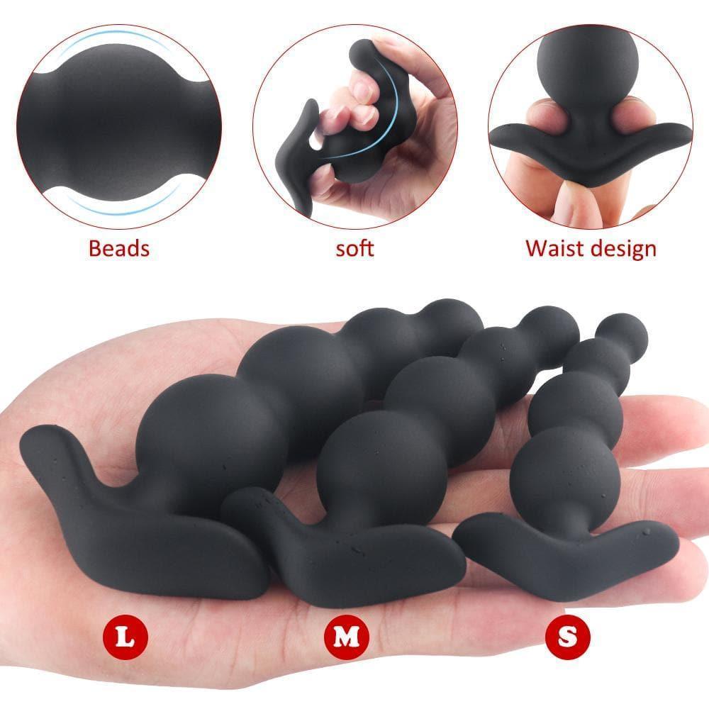 Simon - Anal Beads Anal Training Kit | Beginner-Friendly, Waterproof - Xoxomoving