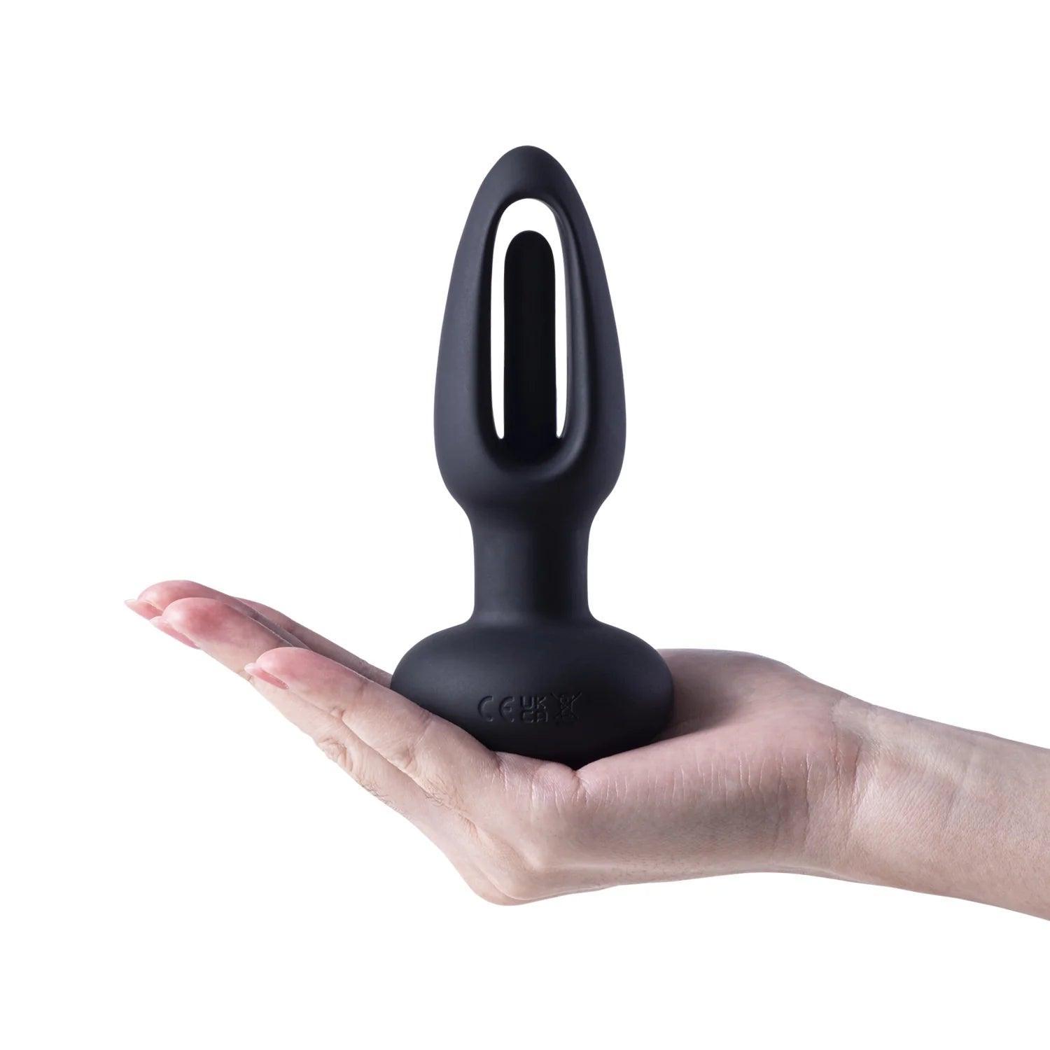 SNUGGY Flapping Butt Sex Toy Vibrating Anal Plug - Xoxomoving