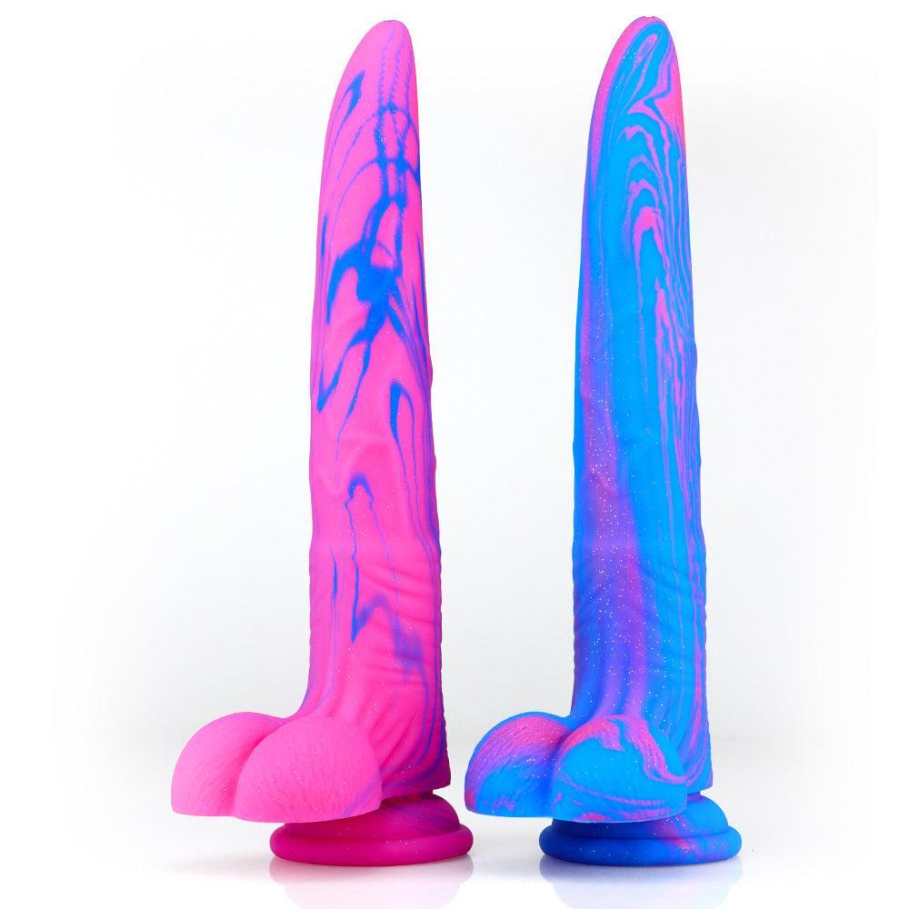 Sophia Avant Lesbian Pride Dildo 10 Inch - Xoxomoving