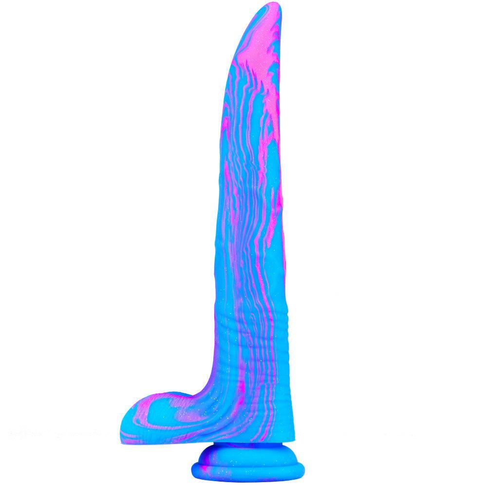 Sophia Avant Lesbian Pride Dildo 10 Inch - Xoxomoving