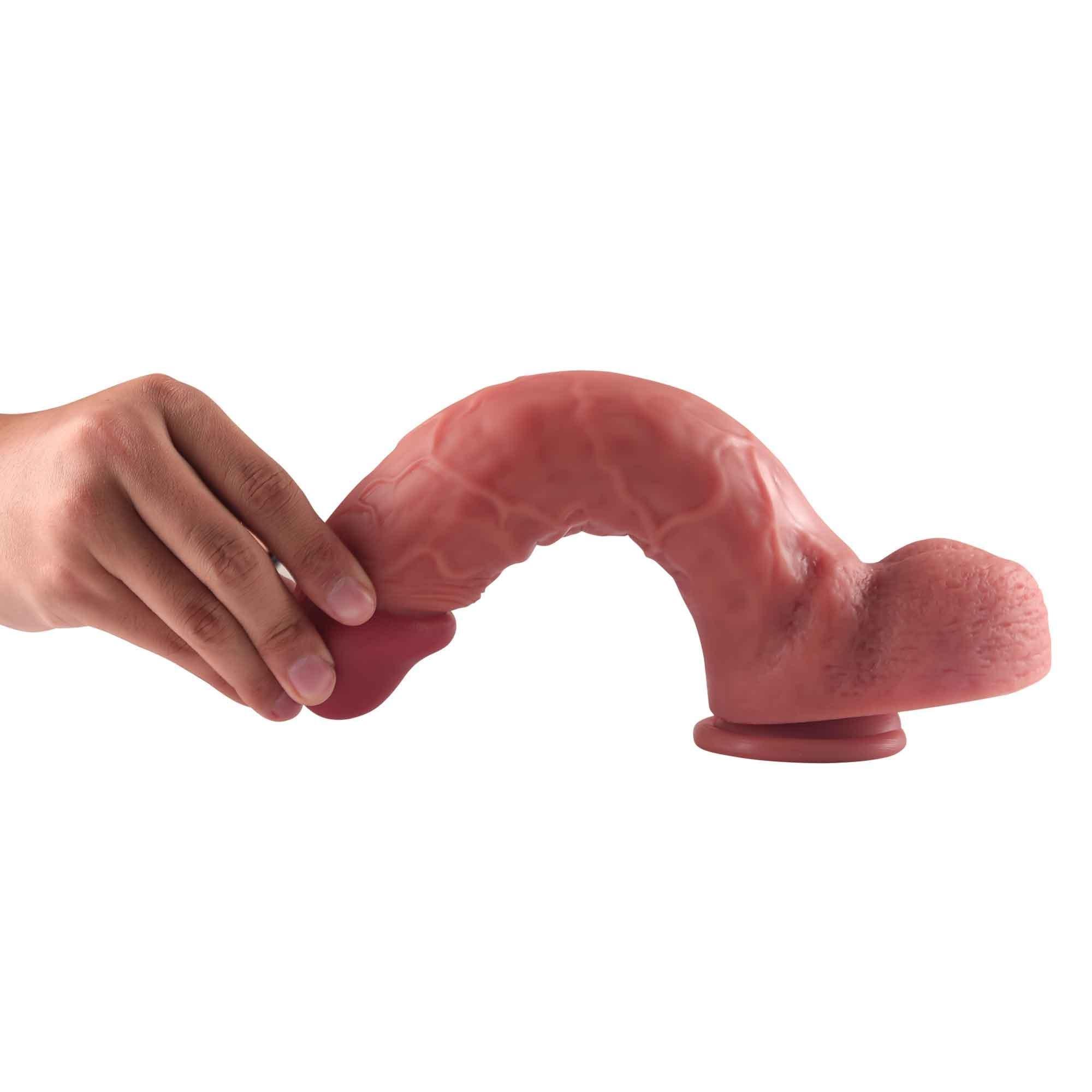 Spartacus- Realistic Silicone Thick Dildo Suction 7 Inch - Xoxomoving