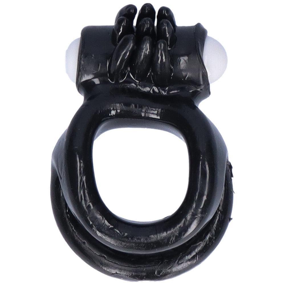 Stamina-Boosting Cock Ring with Clit Ticklers - Xoxomoving