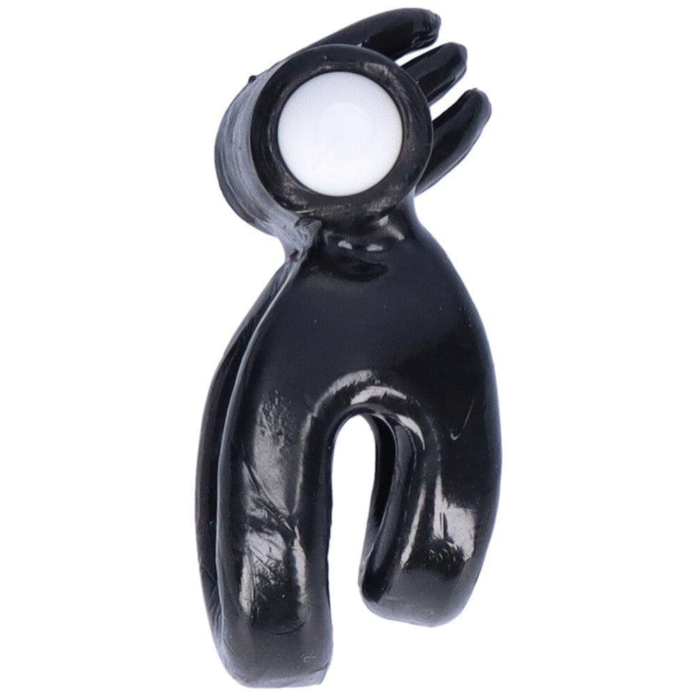 Stamina-Boosting Cock Ring with Clit Ticklers - Xoxomoving