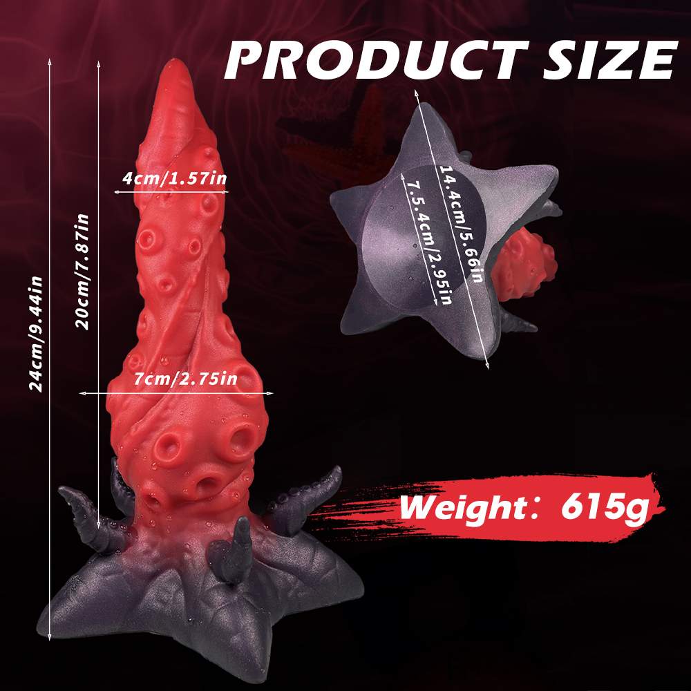 Starfish - 9.44 Inch Tentacle Monster Dildo Xoxomoving