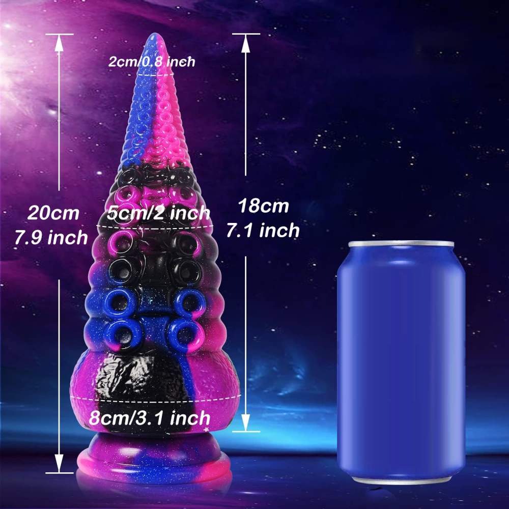 Stella - 7.9 Inch Tentacle Dildo - Suction Cup Dildo Xoxomoving