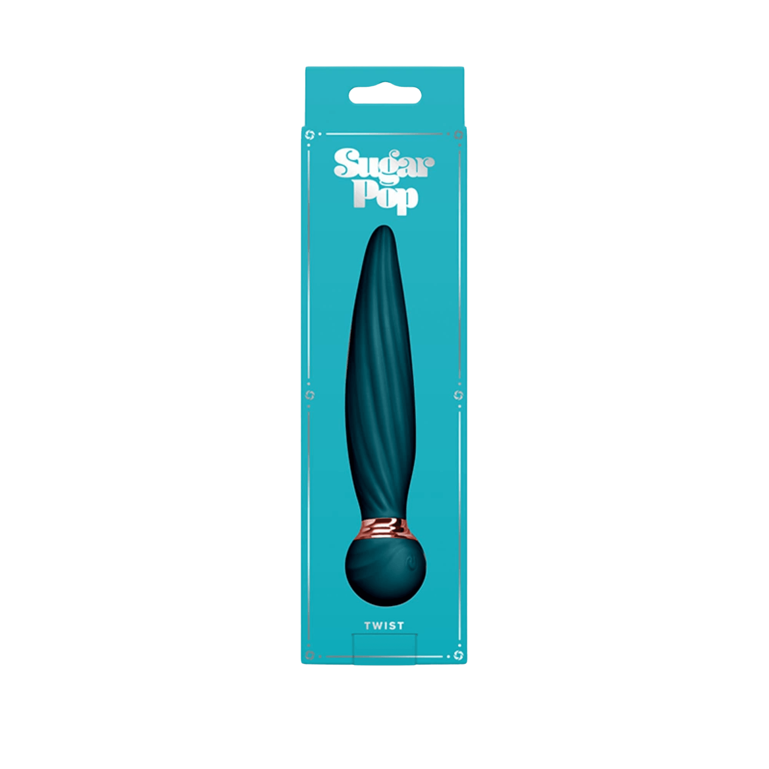 Sugar Pop Twist Rechargeable Silicone Vibrator - Xoxomoving