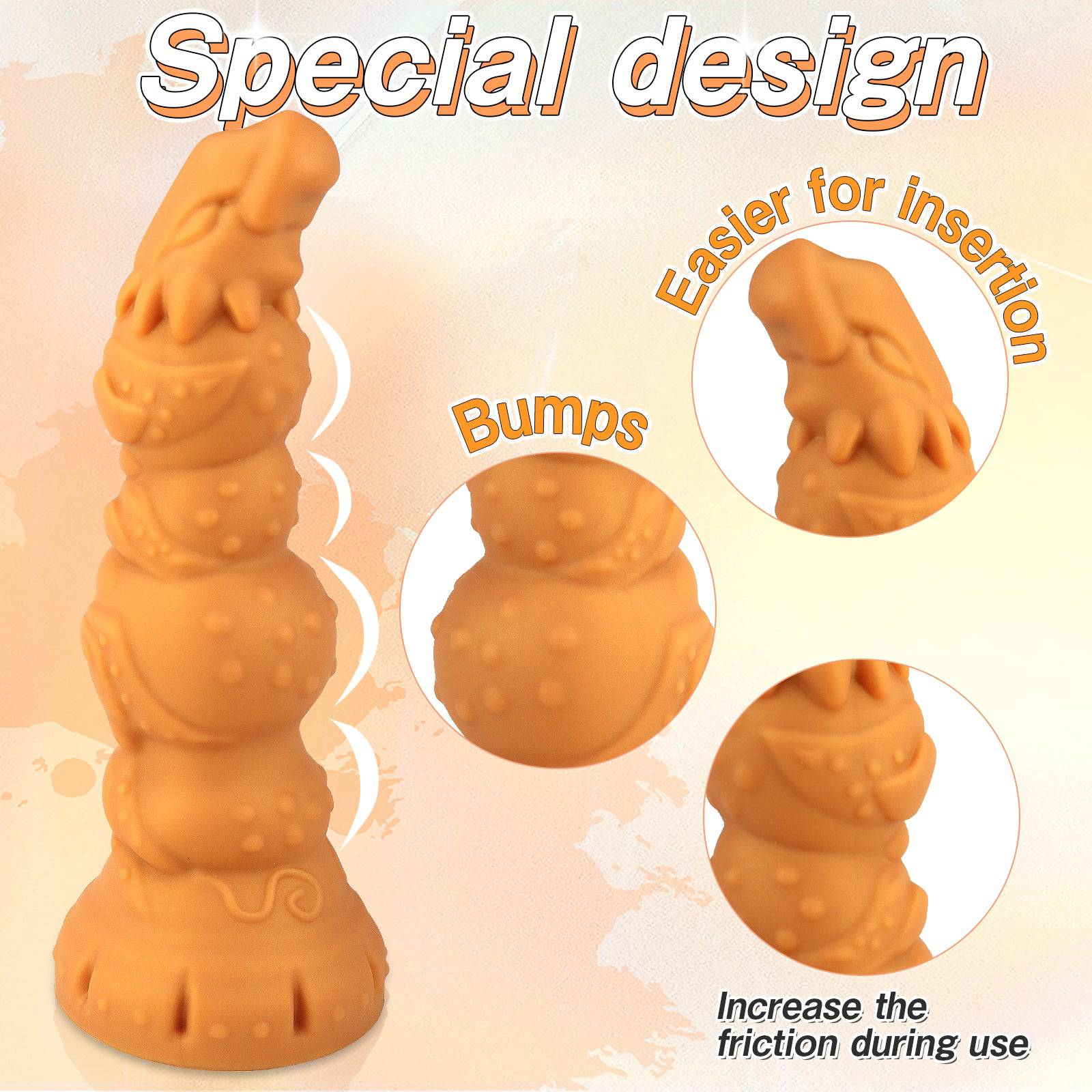 Sun Crow 13 Inch Fantasy Knot Dildo Xoxomoving
