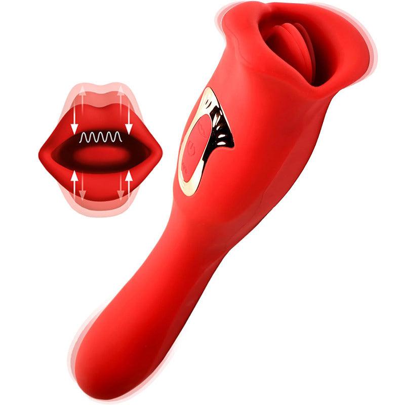 Super Strong Vibrating Clit Tickler Biting Oral Sex Toy - Rosella - Xoxomoving