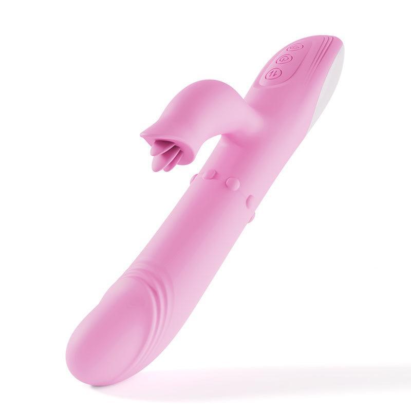 Sweetie G-Spot Vibrator with Clit Licker - Xoxomoving