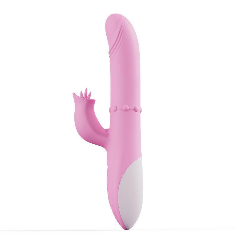 Sweetie G-Spot Vibrator with Clit Licker - Xoxomoving