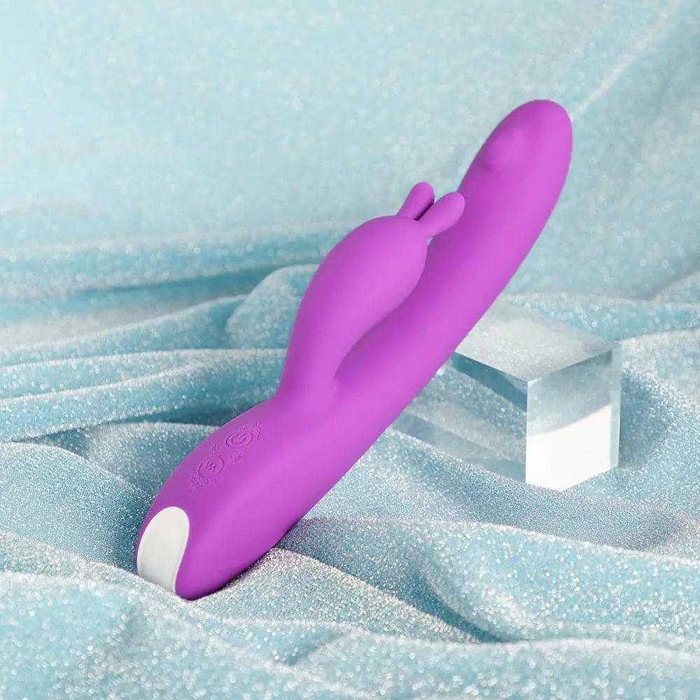 Sweetie Rabbit Vibrator - Clitoral Fireworks and G-Spot Stimulation - Xoxomoving