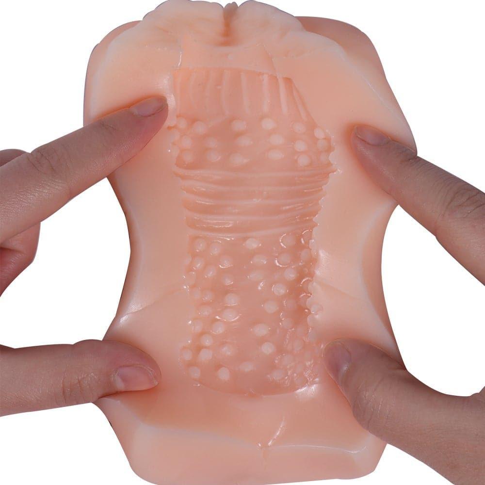 Swirly - Silicone Realisitc Vagina Stroker - Xoxomoving