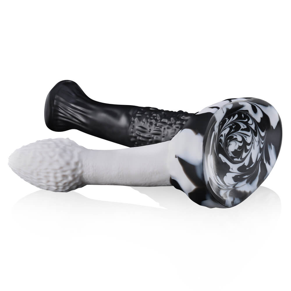 Alien Mushroom Dual Shaft Dildo for Fantasy Double Stimulation Xoxomoving