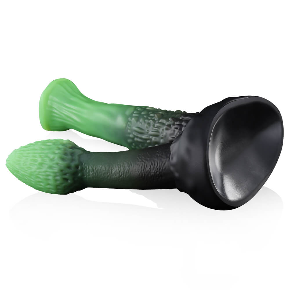 Alien Mushroom Dual Shaft Dildo for Fantasy Double Stimulation Xoxomoving