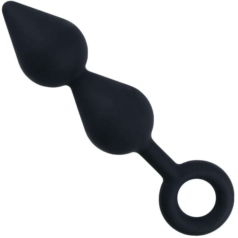 Tapered Silicone Anal Probe With Looped Base - Xoxomoving