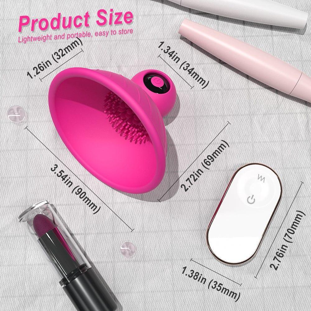 Taza Wireless Vibrating Nipple Sucker Set - Xoxomoving