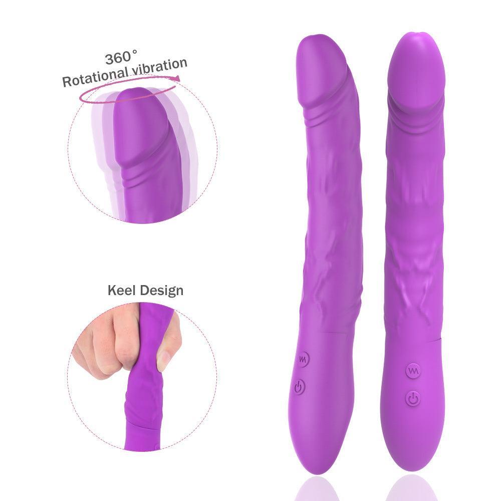 The King | G-Spot Vibrating Dildo with 27 Modes - Xoxomoving