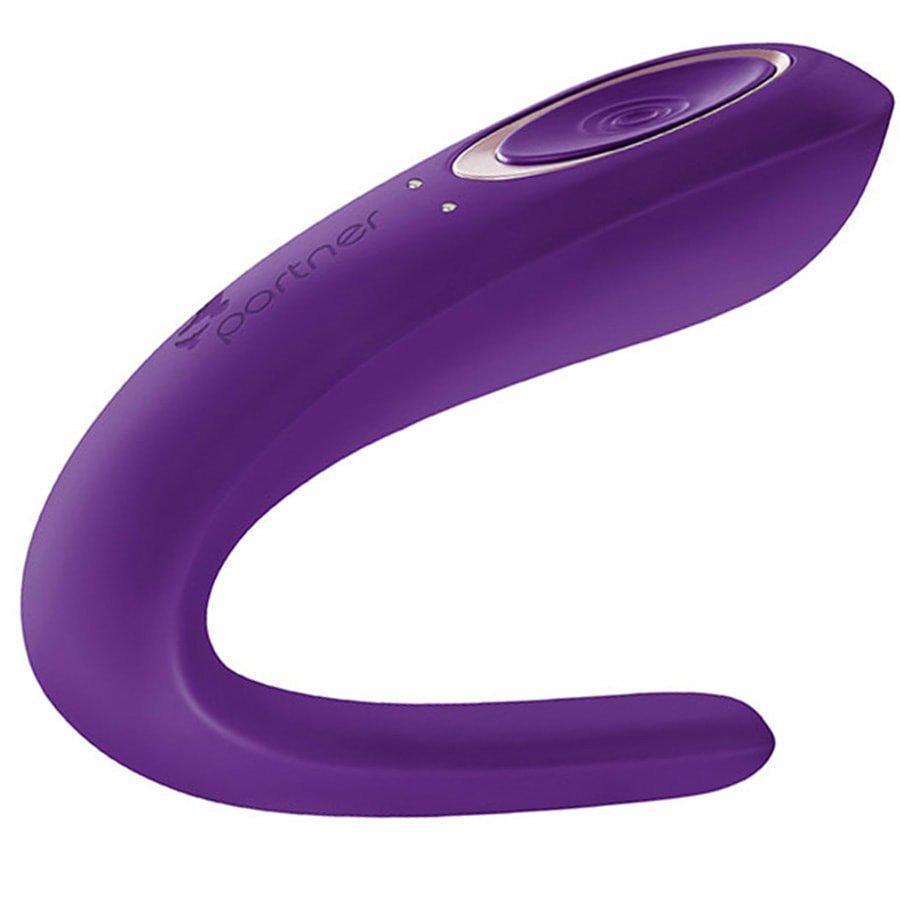 The Partner Double Classic Silicone Couples Vibe - Xoxomoving