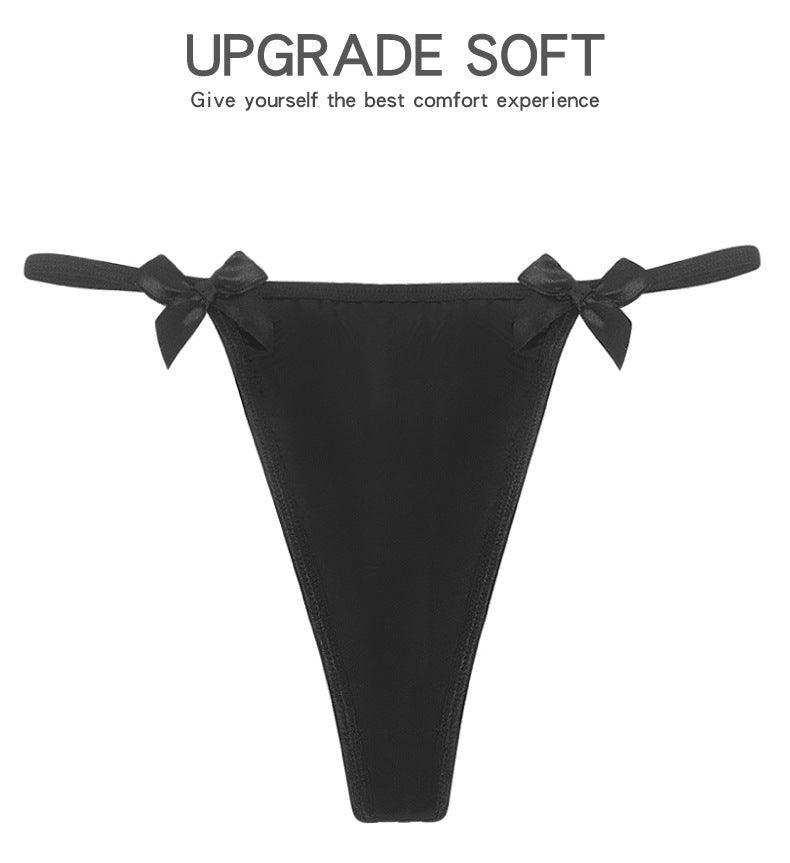 Thong Perfection: Bow My Go-To Style - Xoxomoving