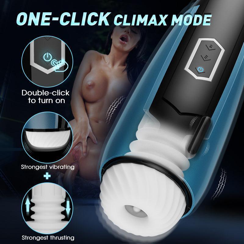 Thrusting Vibrating Masturbation Cup - Xoxomoving