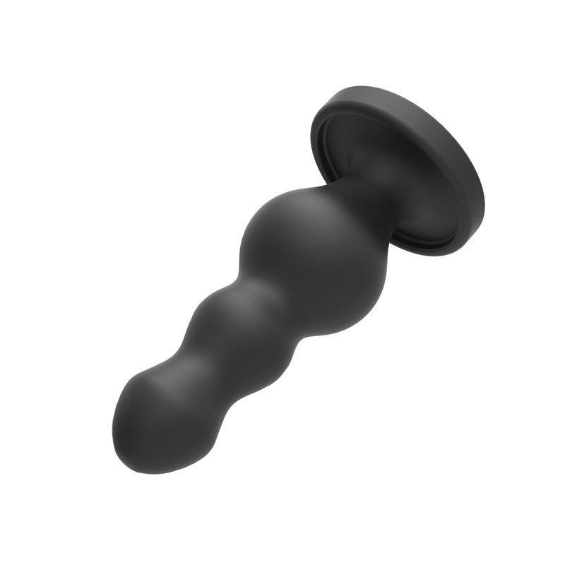 Triple Ripple Anal Probe - Strong Suction Cup Base! - Xoxomoving