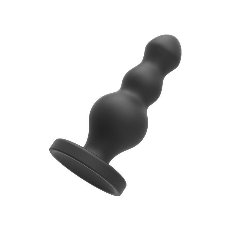 Triple Ripple Anal Probe - Strong Suction Cup Base! - Xoxomoving