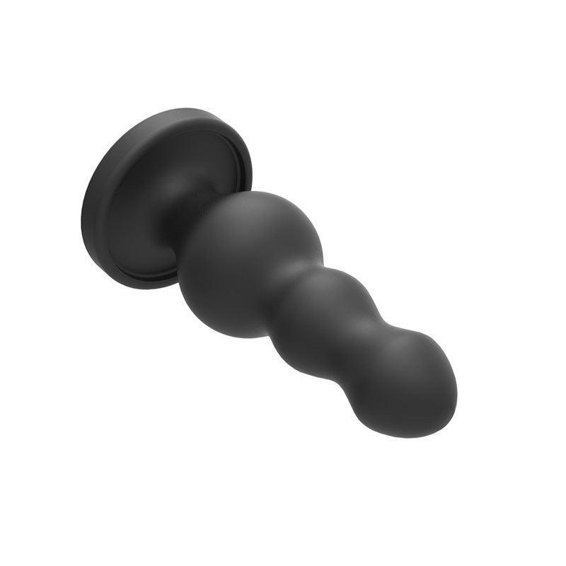 Triple Ripple Anal Probe - Strong Suction Cup Base! - Xoxomoving