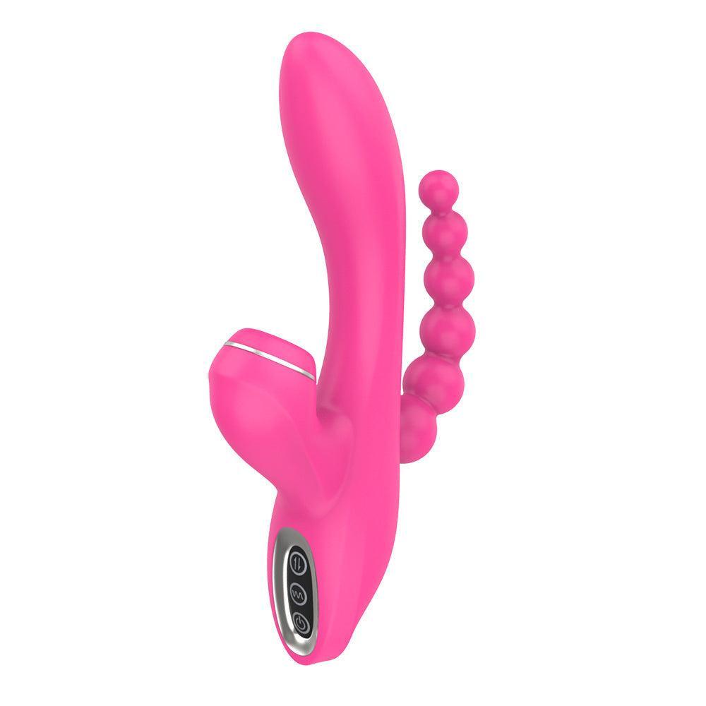 Triple stimulation vibe with oral attachment - Xoxomoving