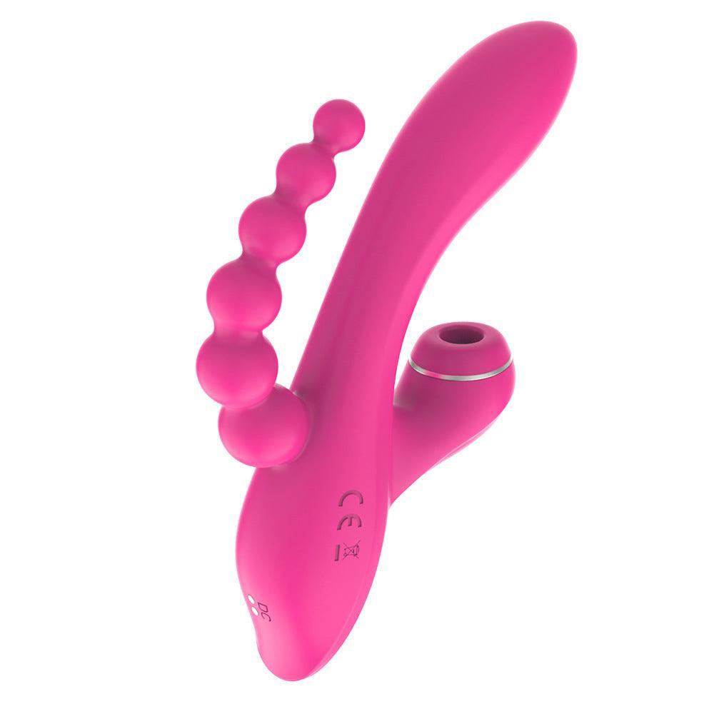 Triple stimulation vibe with oral attachment - Xoxomoving