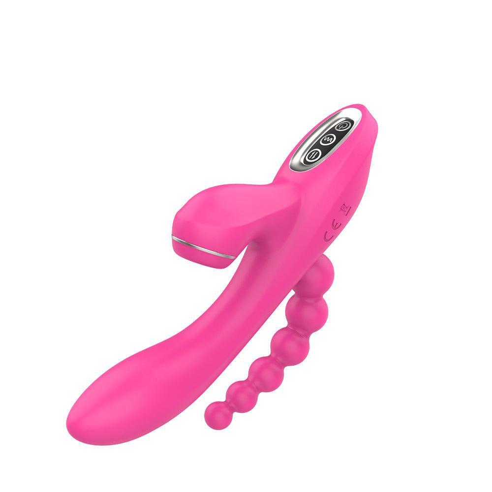 Triple stimulation vibe with oral attachment - Xoxomoving