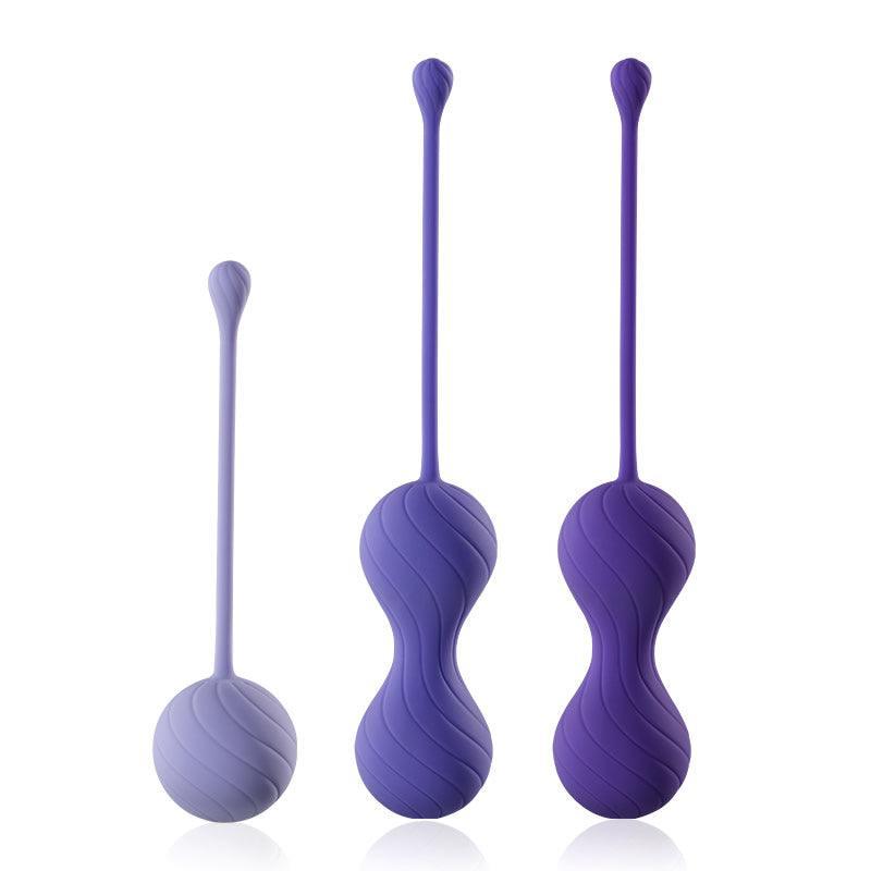 Twin Ball Postpartum Recovery 3-Piece Set 0.09 lbs/0.18 lbs/0.22 lbs Vaginal Training Kegel Balls - Xoxomoving